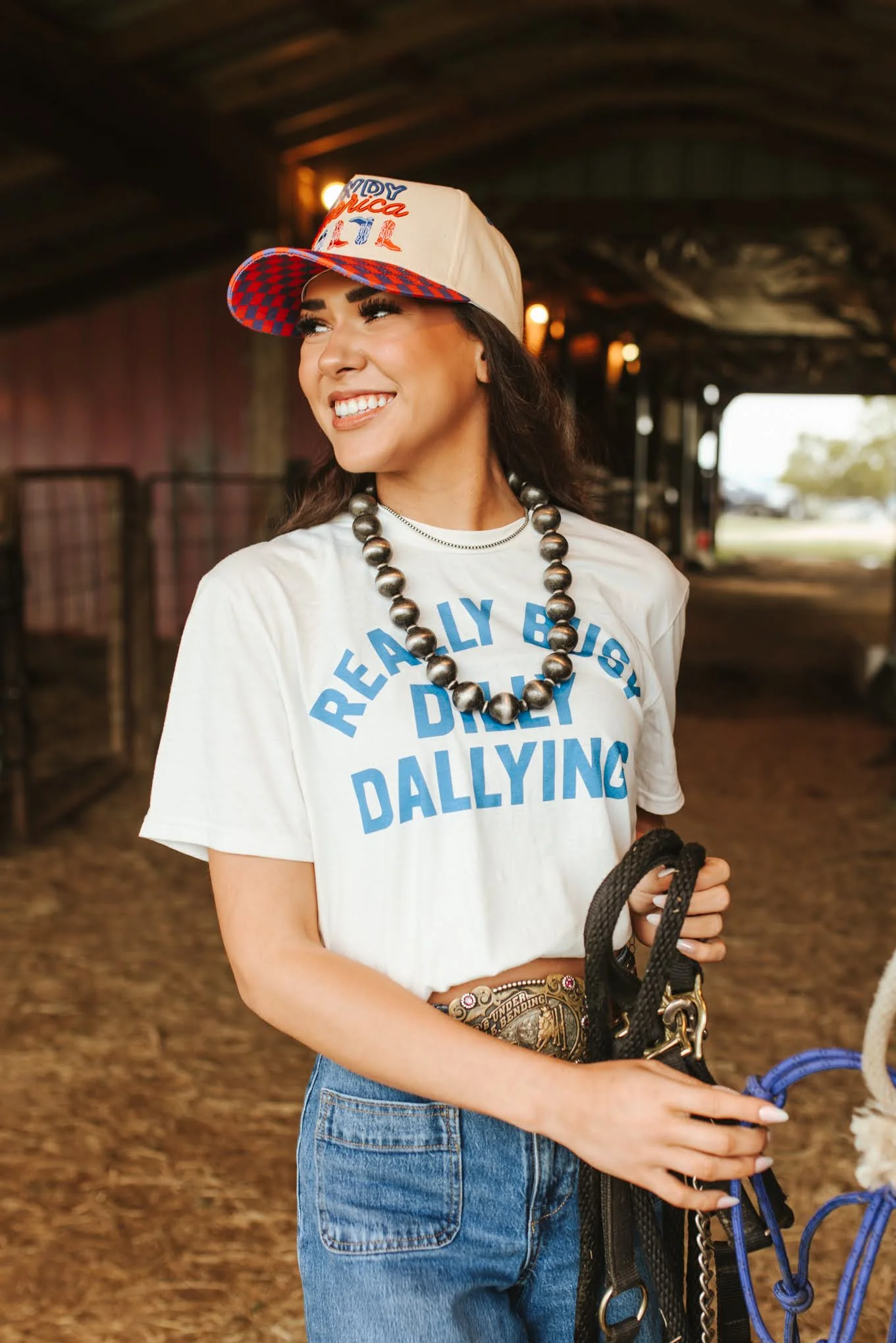 Really Busy Dilly Dallying Graphic Tee