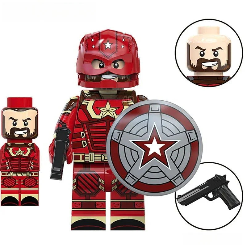 Red Guardian Thunderbolts Best Lego Minifigures Custom Toys NEW