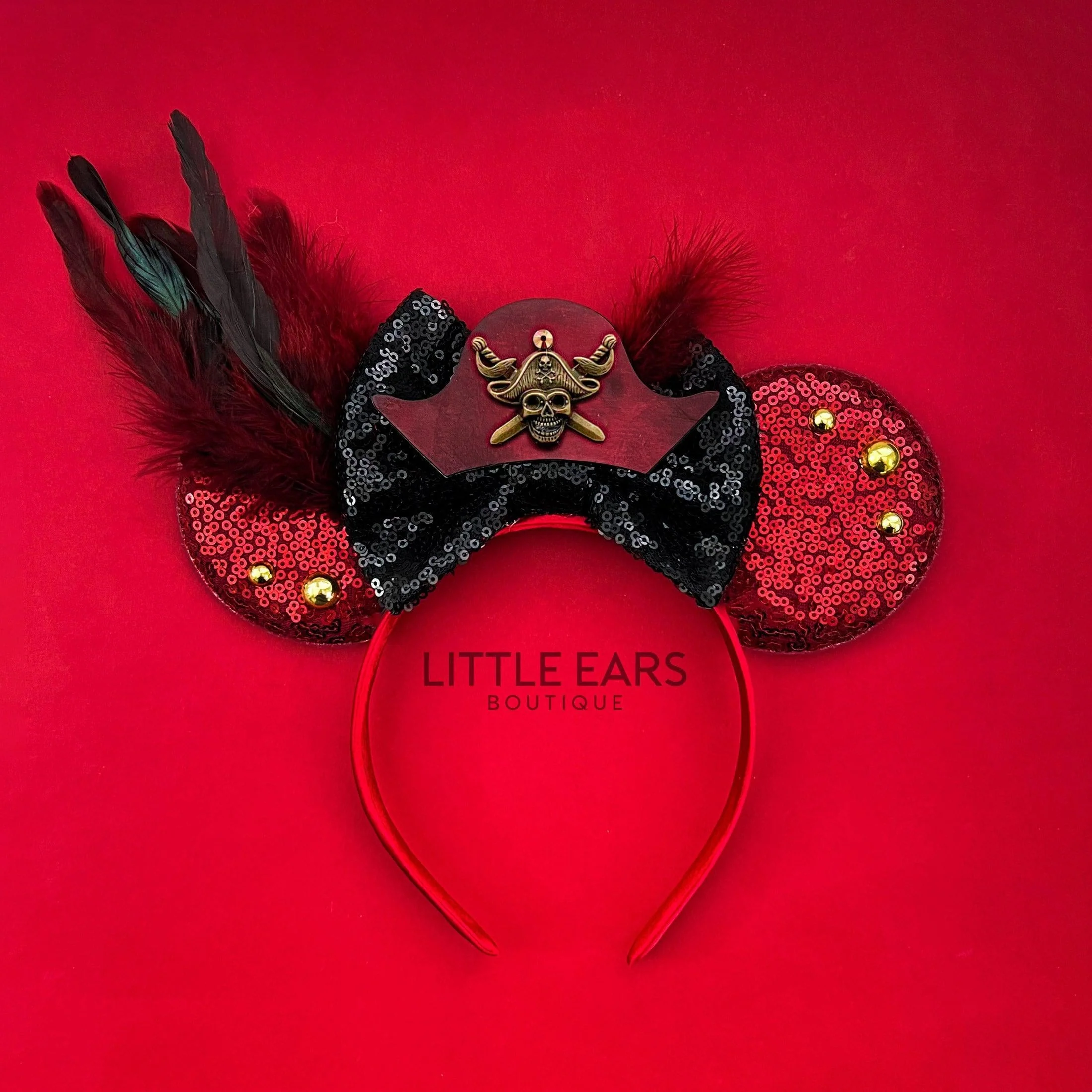 Redd Pirate Mickey Ears