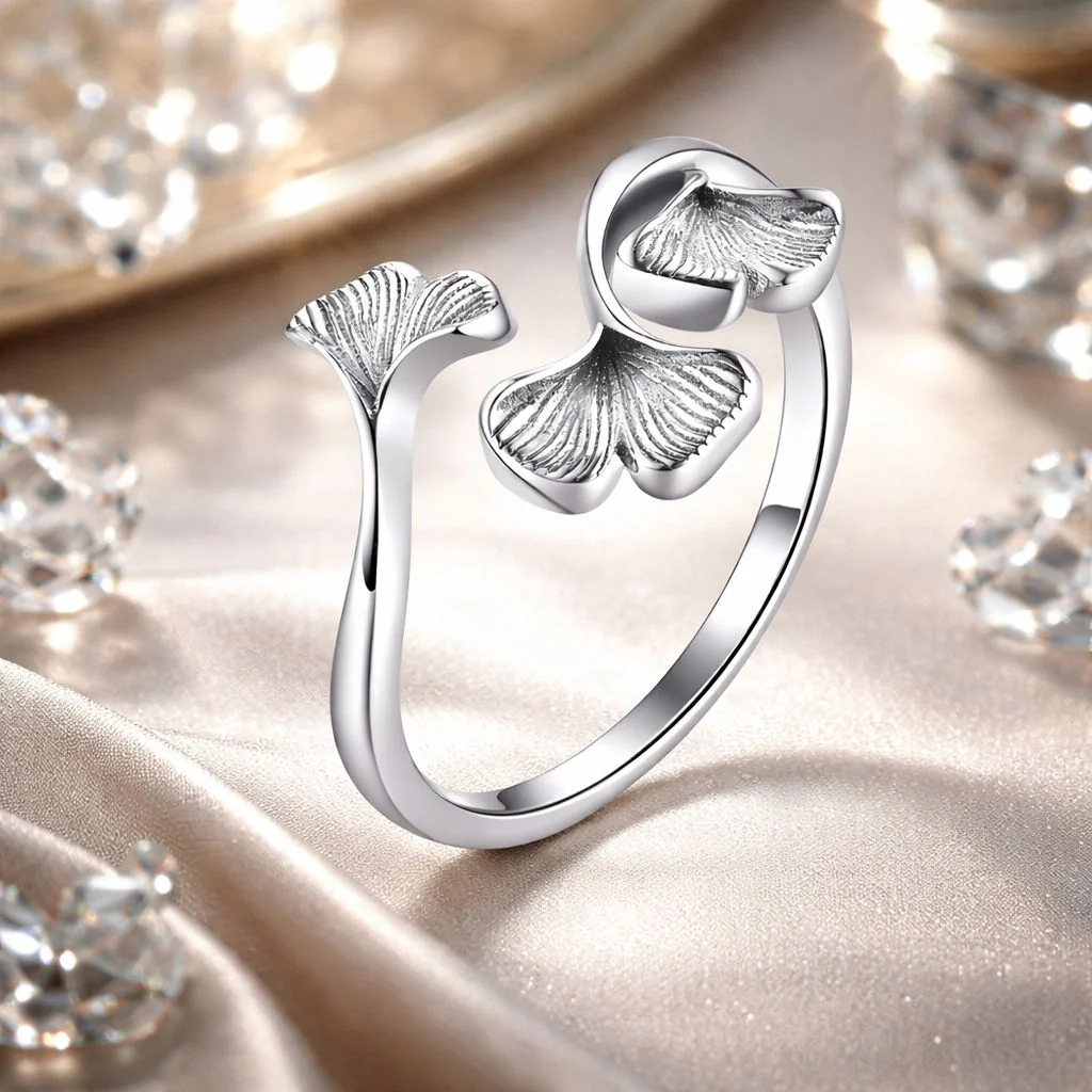 S925 Oxidized Silver 0.2 cm Ring - Image 2