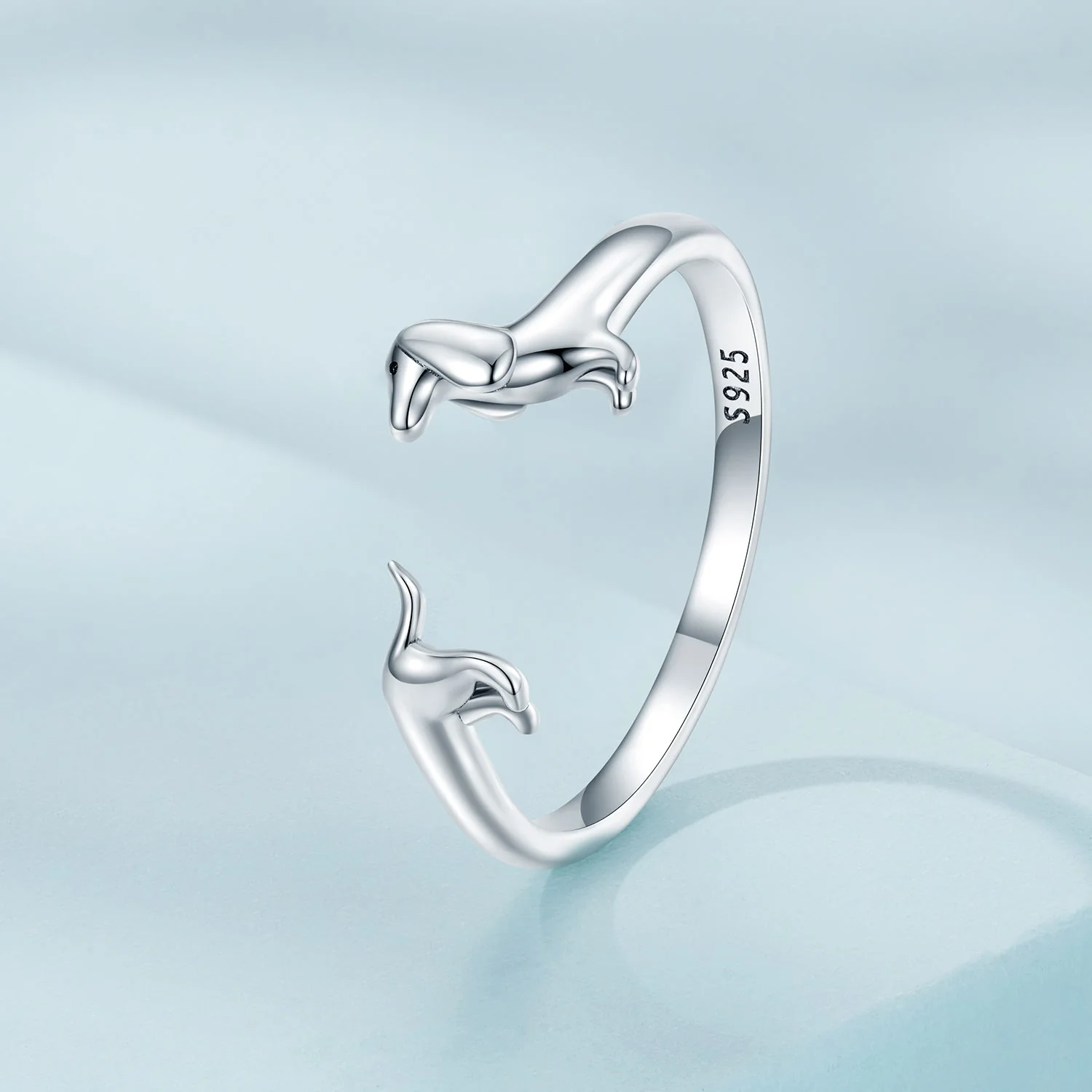 S925 Sterling Silver Oxidized Ring for Men - Image 3