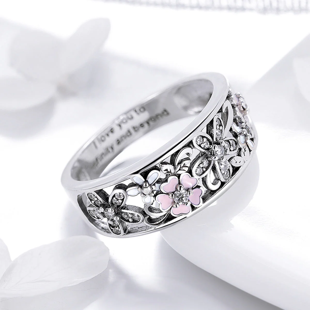 S925 Sterling Silver Ring Size 6.0 - Image 2