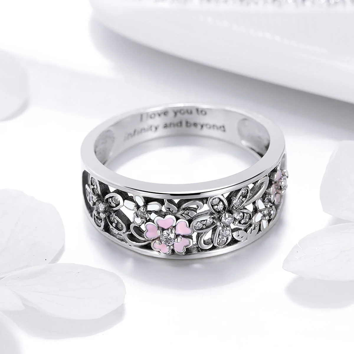 S925 Sterling Silver Ring Size 6.0 - Image 3