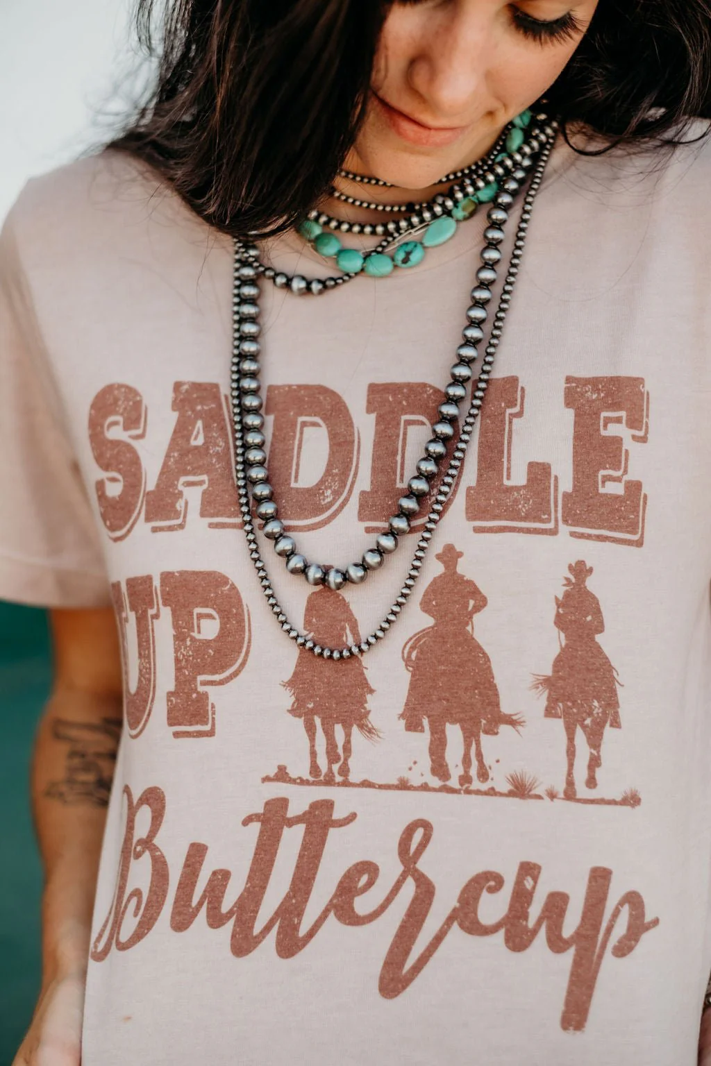 Saddle Up Buttercup Graphic Tee - Image 3