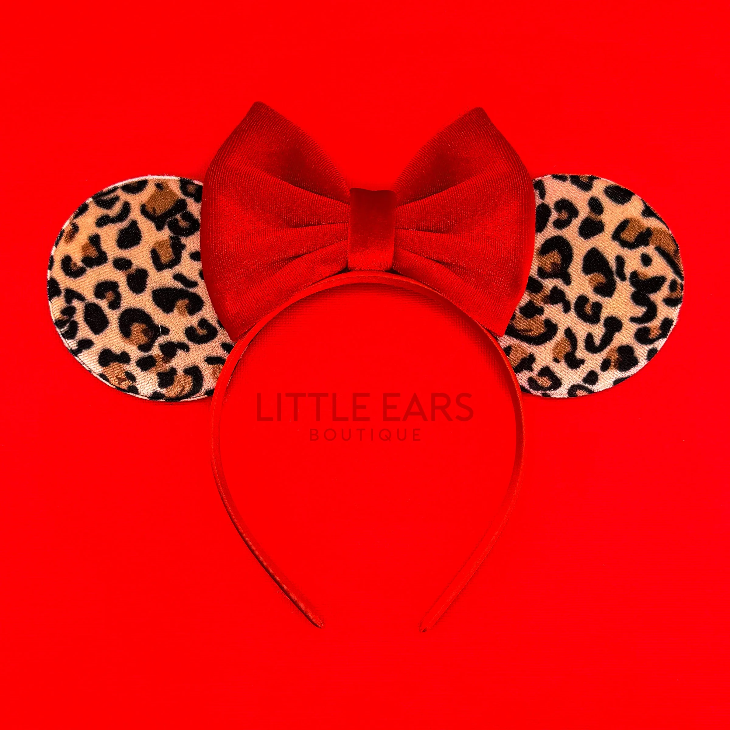 Safari & Red Velvet Mickey Ears
