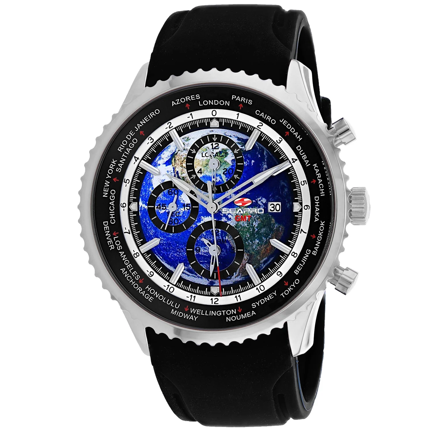 Seapro Men's Meridian World Timer GMT - Image 2