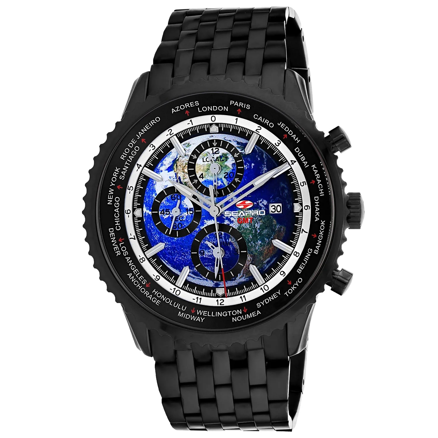Seapro Men's Meridian World Timer GMT - Image 2