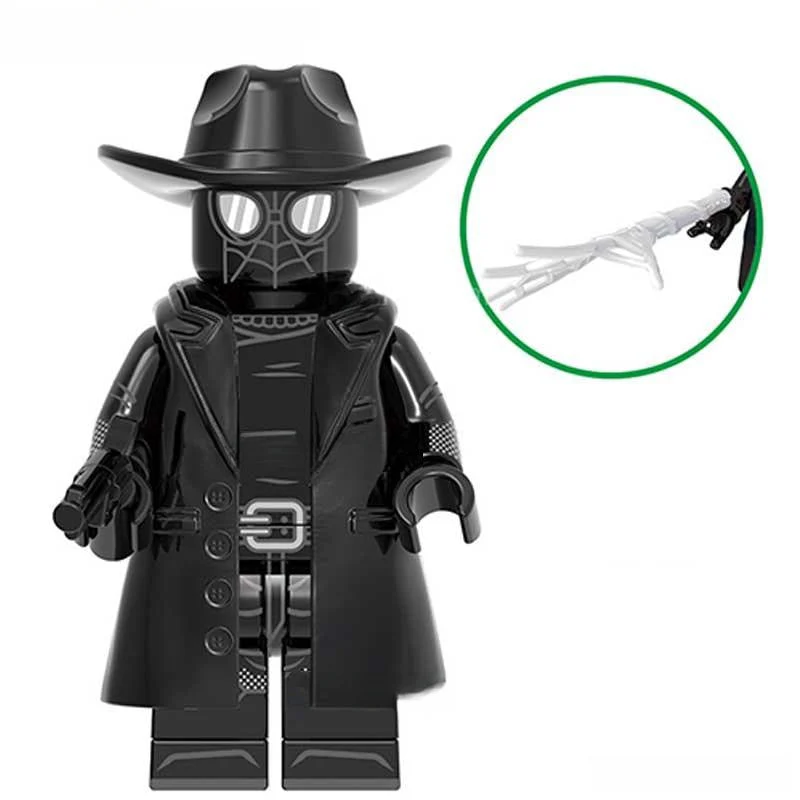 Shadow Spider-Man Black Noir Suit Lego Minifigures Custom Toys NEW