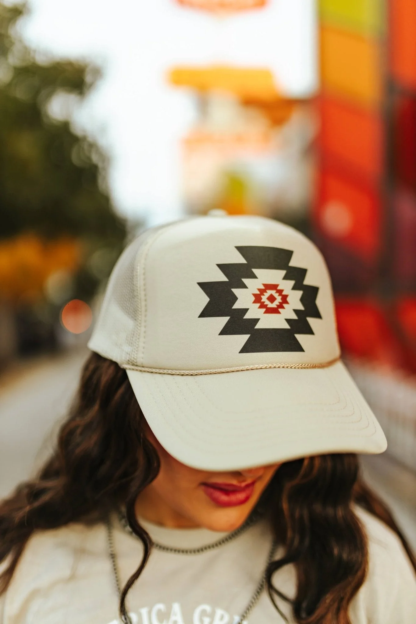 Simple Aztec Trucker Hat - Image 3