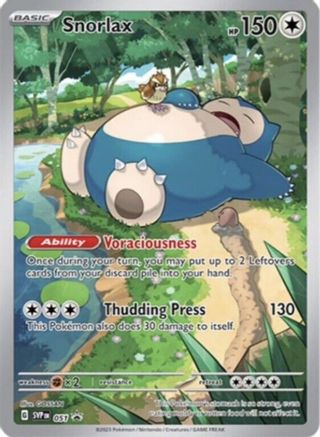 Snorlax 051 - SV Scarlet & Violet Promo Cards - Holofoil