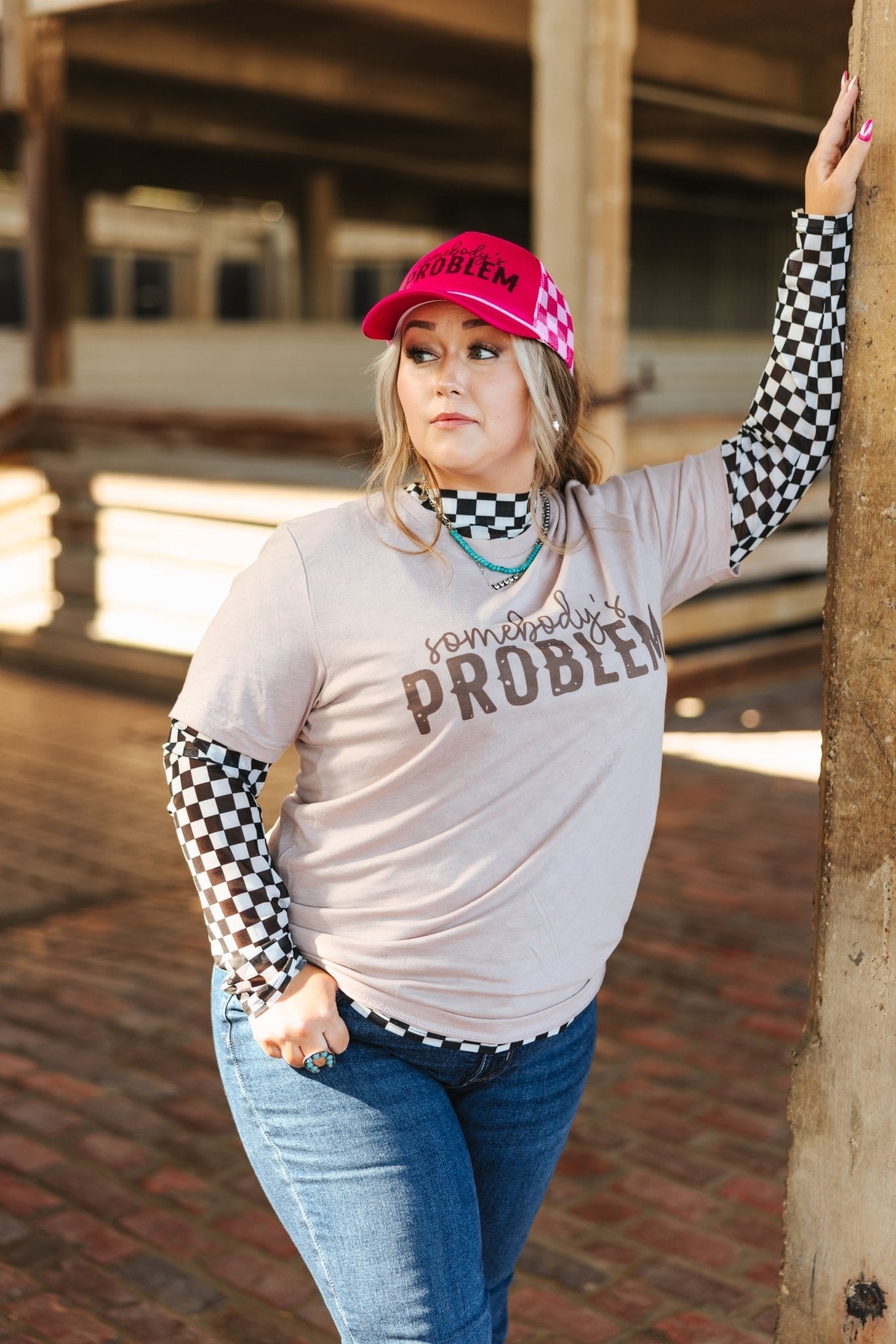 Somebody's Problem Graphic Tee - Image 4