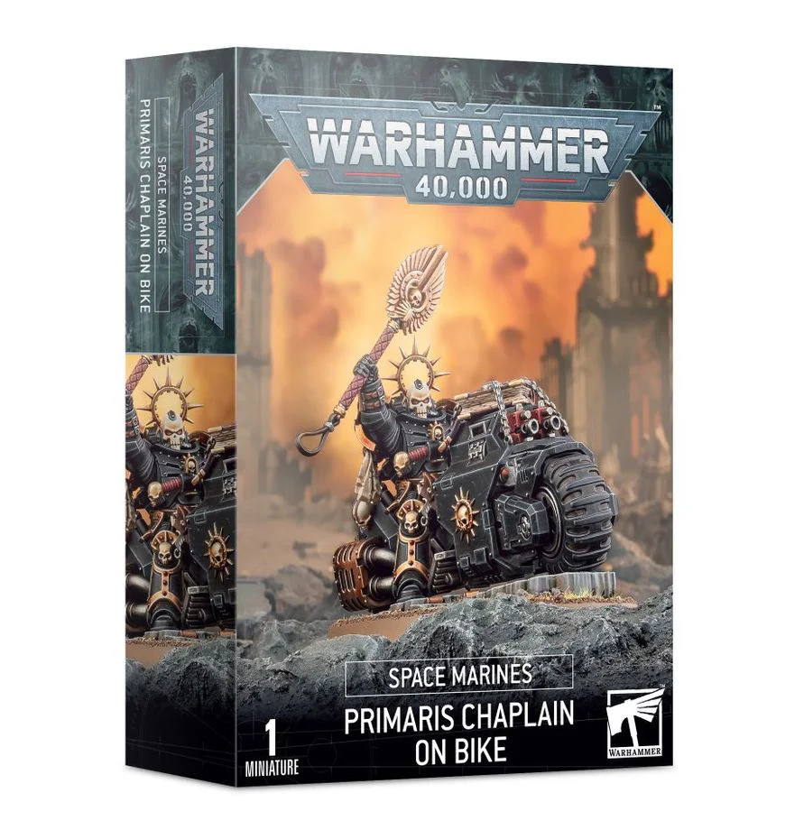 Space Marines: Chaplain on Bike - Image 2