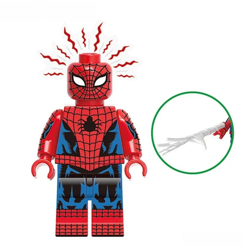 Spider-Man 1962 Marvel Lego Minifigures Custom Toys - Image 2