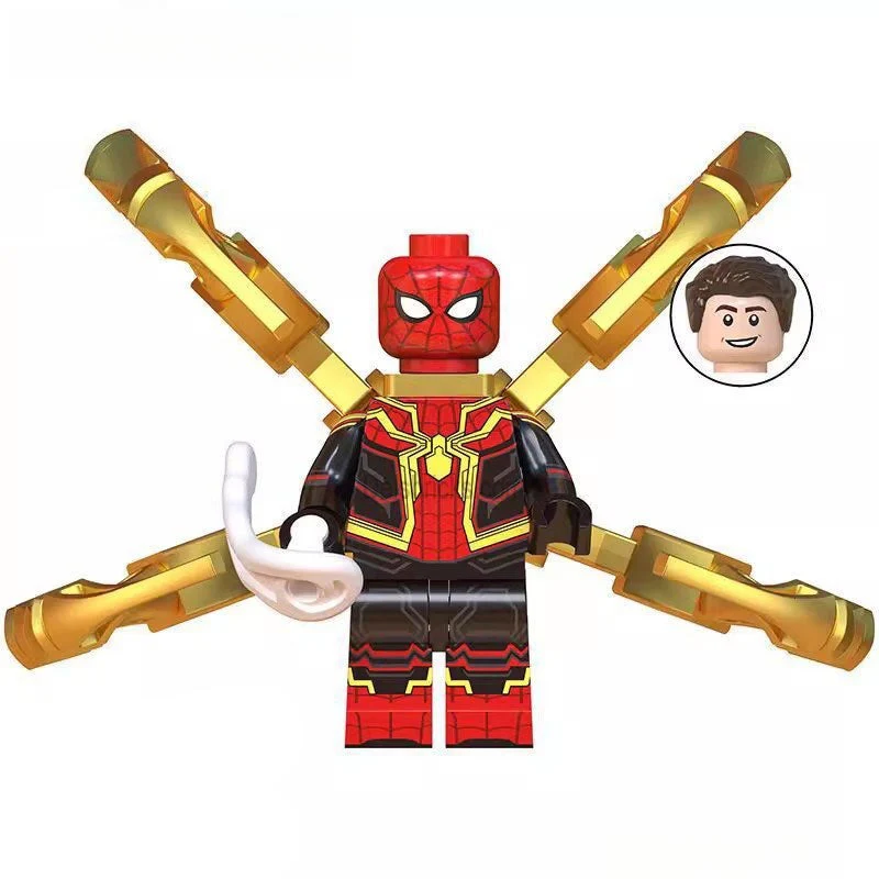 Spider-Man with Nano suit & Claws Lego Minifigures Custom Toys 3