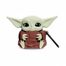 Star Wars Airpod Case Mandalorian Baby Yoda Grogu Silicon bumper keychain - Image 5