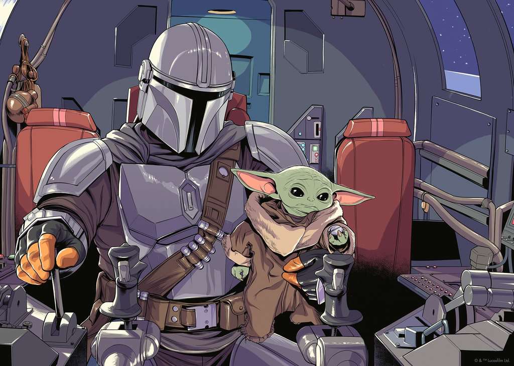 Star Wars: The Mandalorian 1000pc Puzzle - Image 2