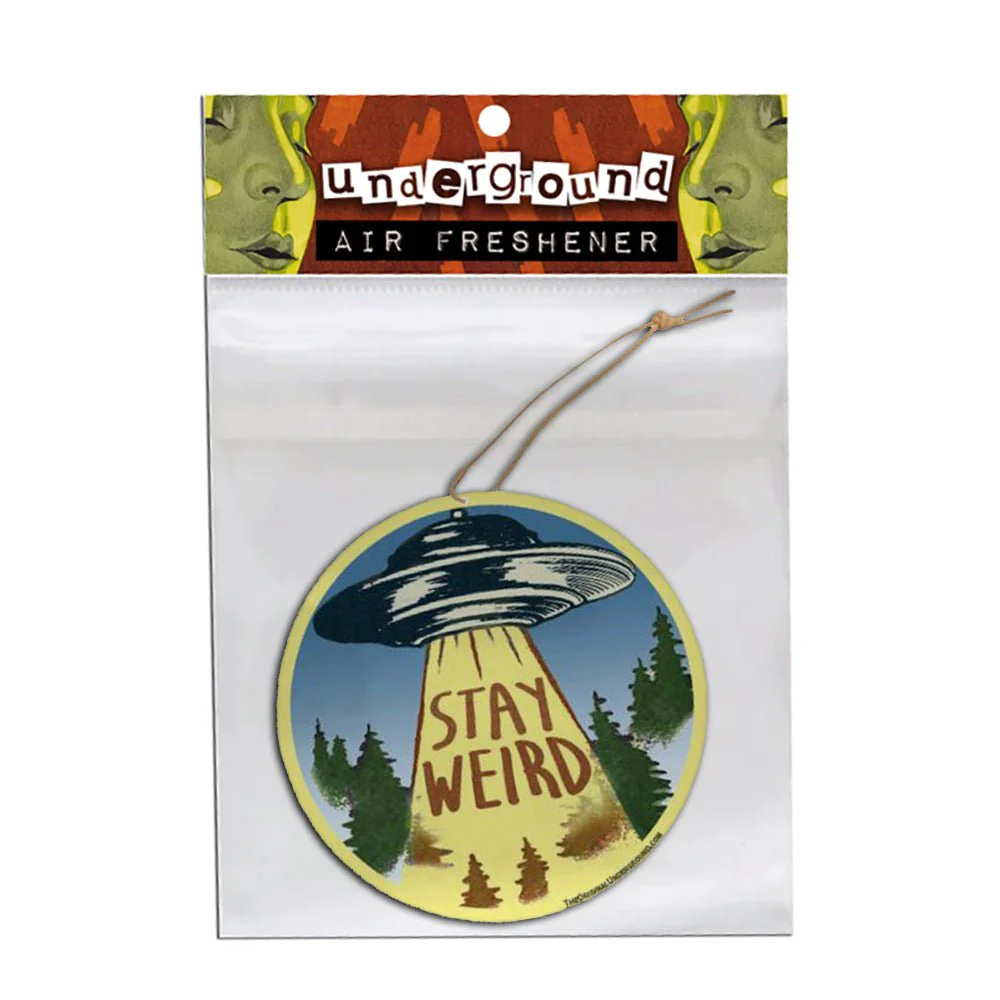 Stay Weird Air Freshener - Image 2