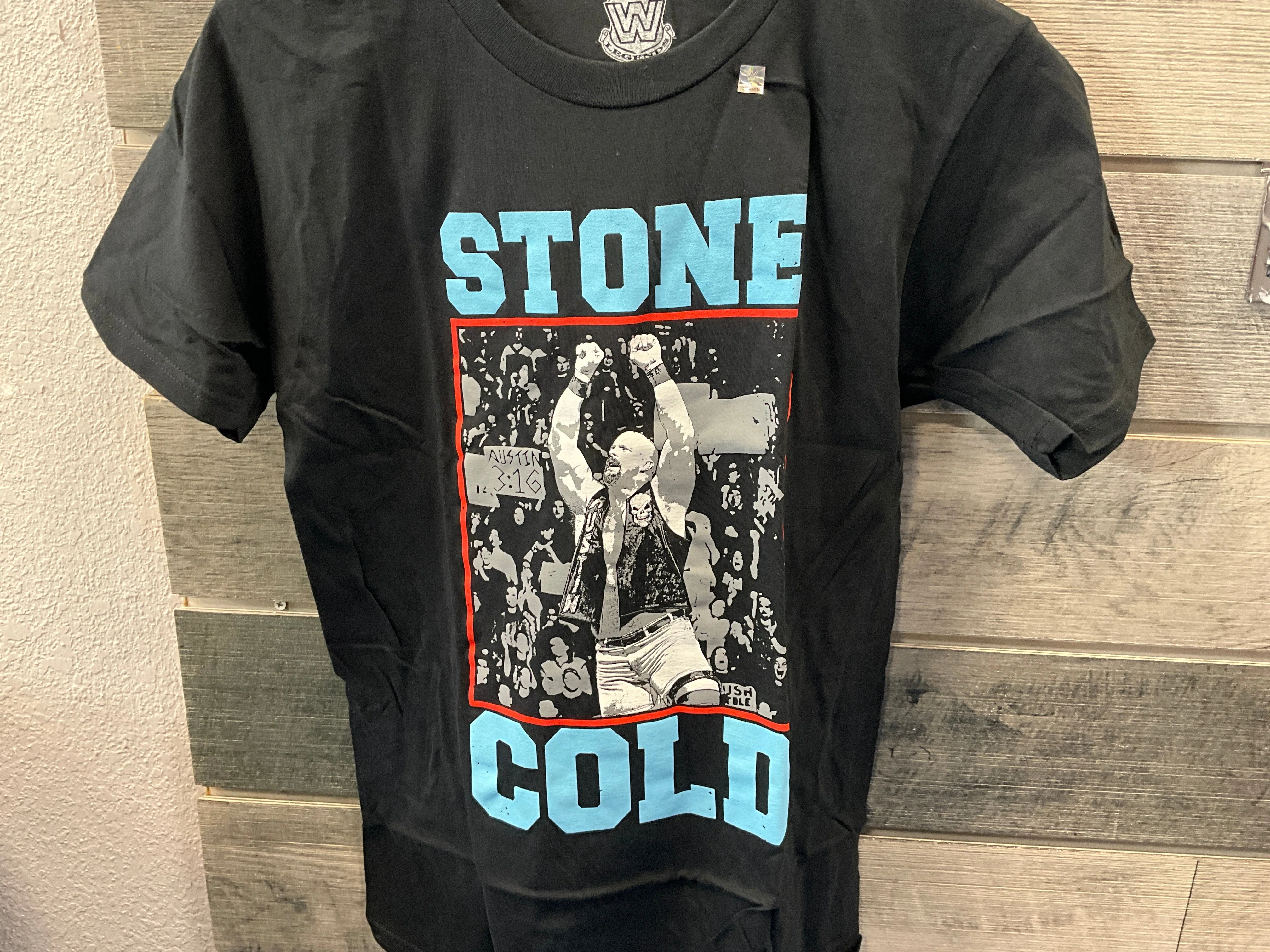 Stone Cold Steve Austin Rattlesnake Adult T-Shirt