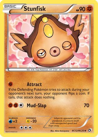 Stunfisk RC12/RC25 - Legendary Treasures Radiant Collection Holofoil