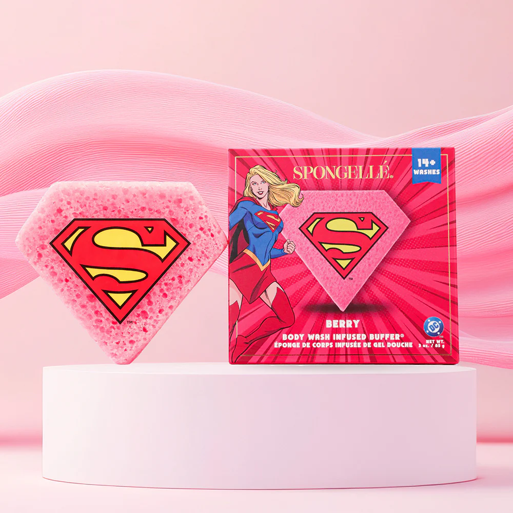 Supergirl™ Berry Body Buffer | DC Superhero - Image 2