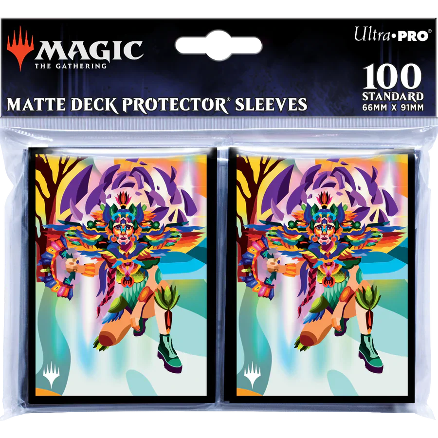 The Lost Caverns of Ixalan Huatli, Poet of Unity Standard Deck Protector Sleeves (100ct) for Magic: The Gathering - Image 2