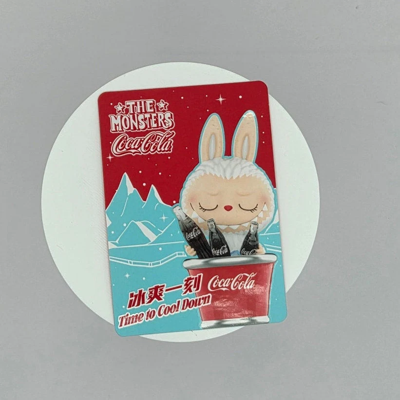 The Monster's Coca-Cola Figures - Card Confirmed Time to Cool Down - Image 2