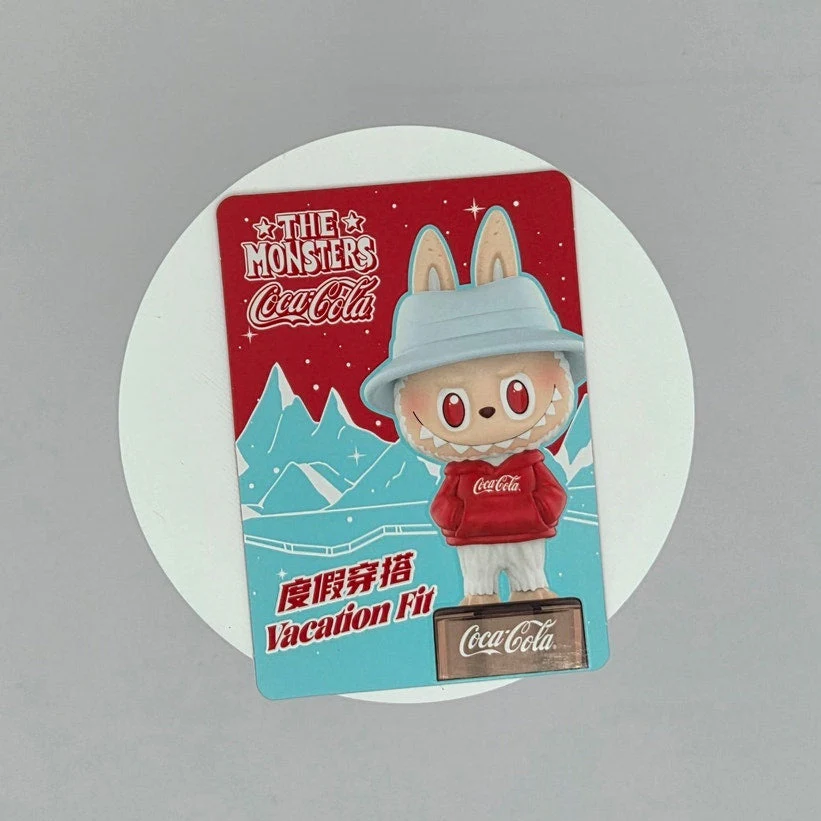 The Monster's Coca-Cola Figures - Card Confirmed "Vacation Fit" - Image 2