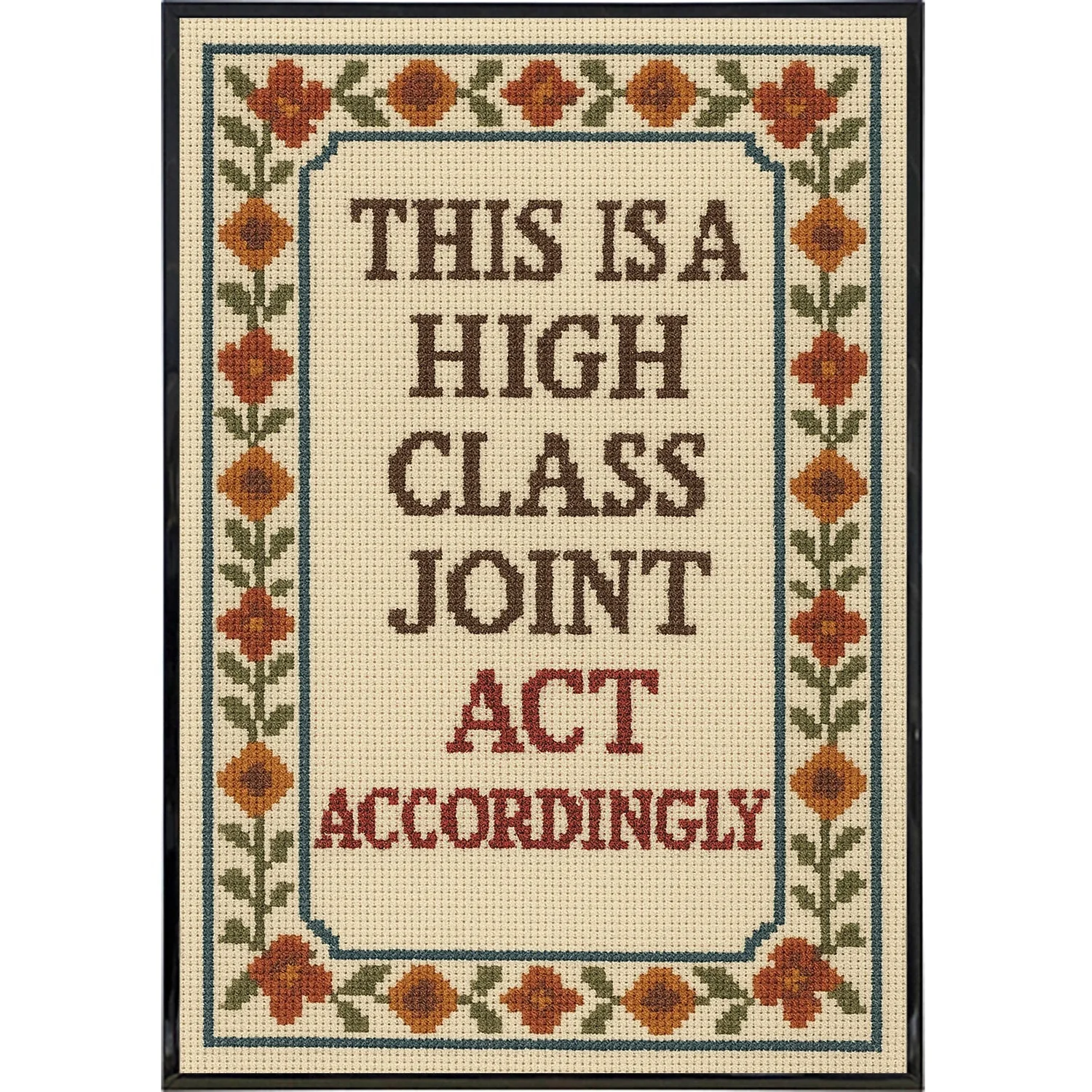 This is a High Class Joint Poster Print