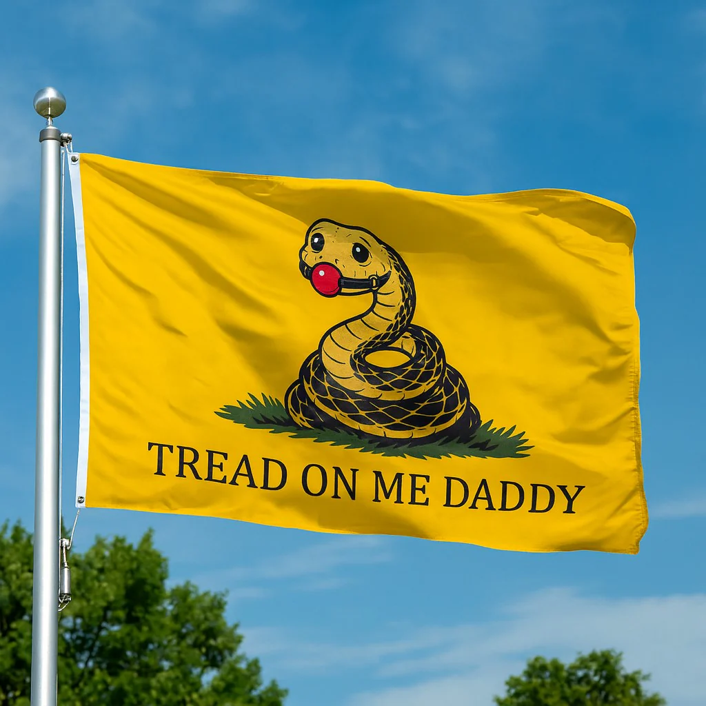 Tread On Me Daddy Flag - Image 2