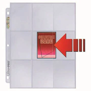 Ultra Pro 9-Pocket Side Load Pages 100-Count