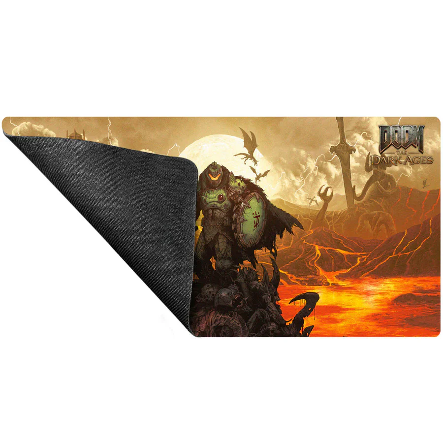 Ultra Pro: DOOM: THE DARK AGES - WRATH - Extended Playmat - Image 2