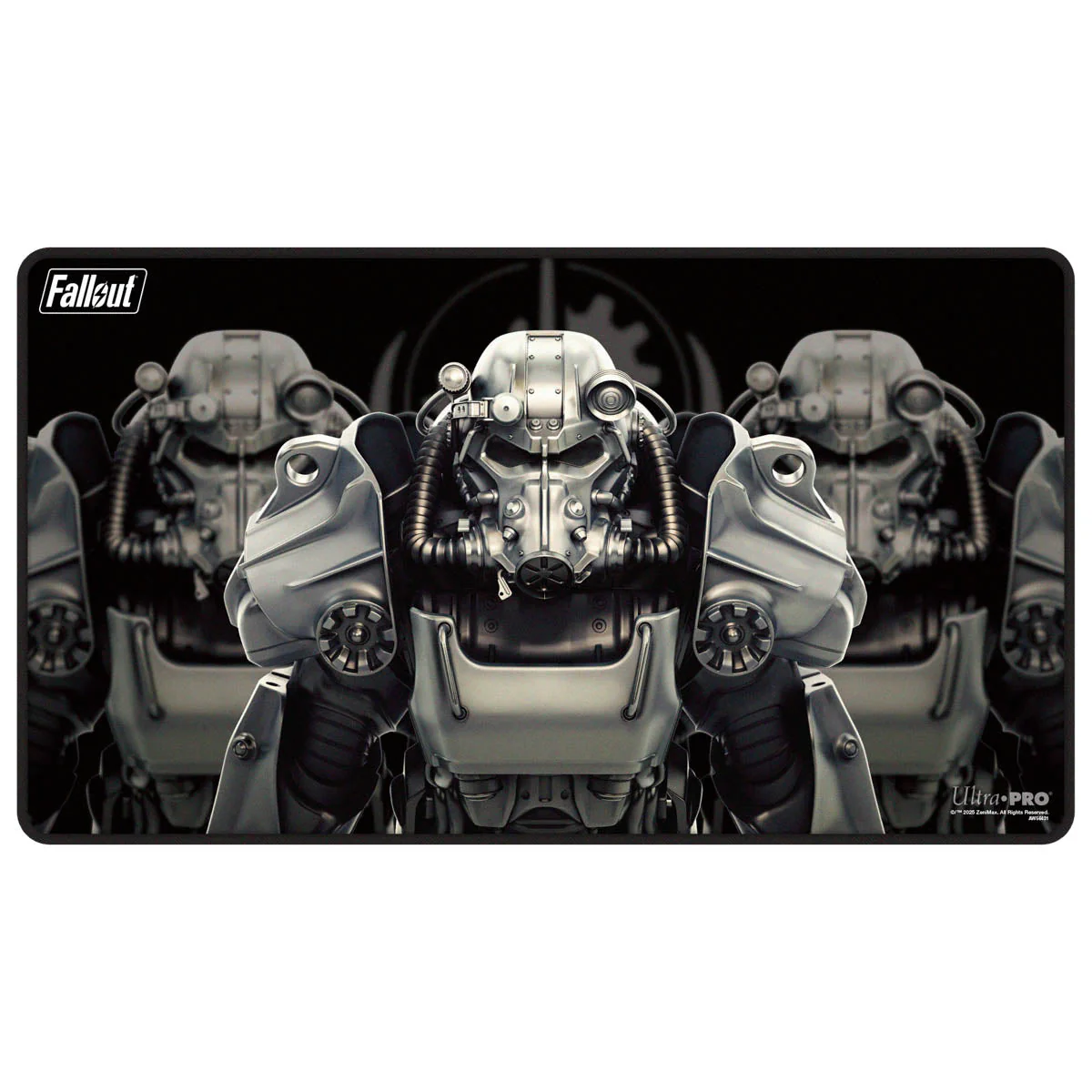 Ultra PRO Magic: The Gathering - Black Stitched Playmat - Fallout: Brotherhood of Steel