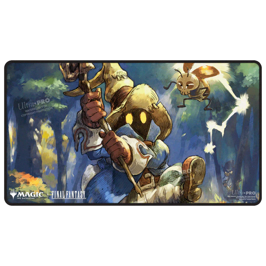 Ultra PRO Magic: The Gathering - Black Stitched Playmat - Final Fantasy (Vivi Ornitier)