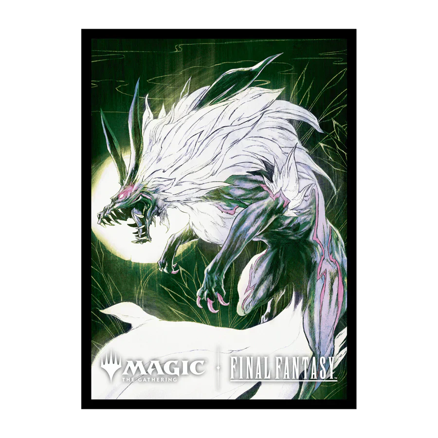 Ultra PRO Magic: The Gathering - Standard 100ct Sleeves - Final Fantasy (Summon: Fenrir)