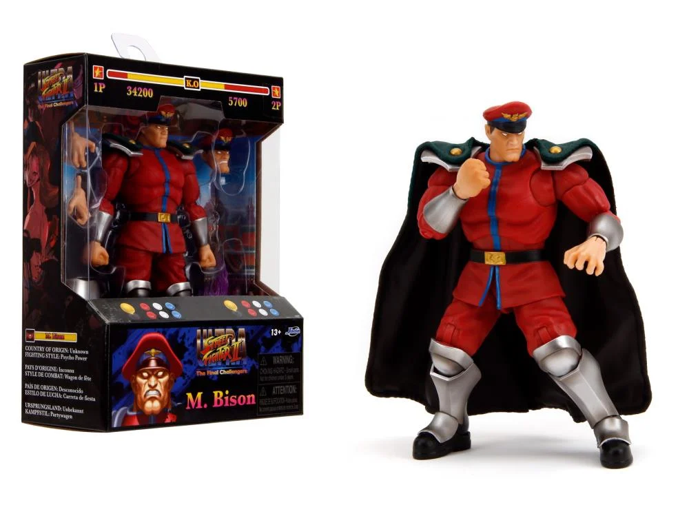 Ultra Street Fighter II: The Final Challengers M. Bison 1/12 Scale Action Figure - Image 3