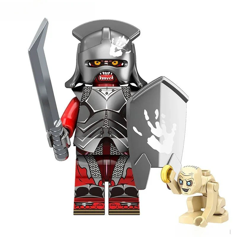Uruk-hai from Lord of The Rings Lego Minifigures Custom Toys 4