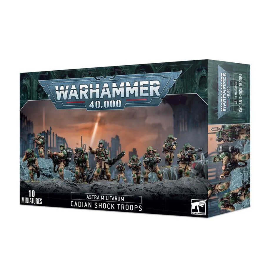 Warhammer 40,000: Astra Militarium - Cadian Shock Troops - Image 2