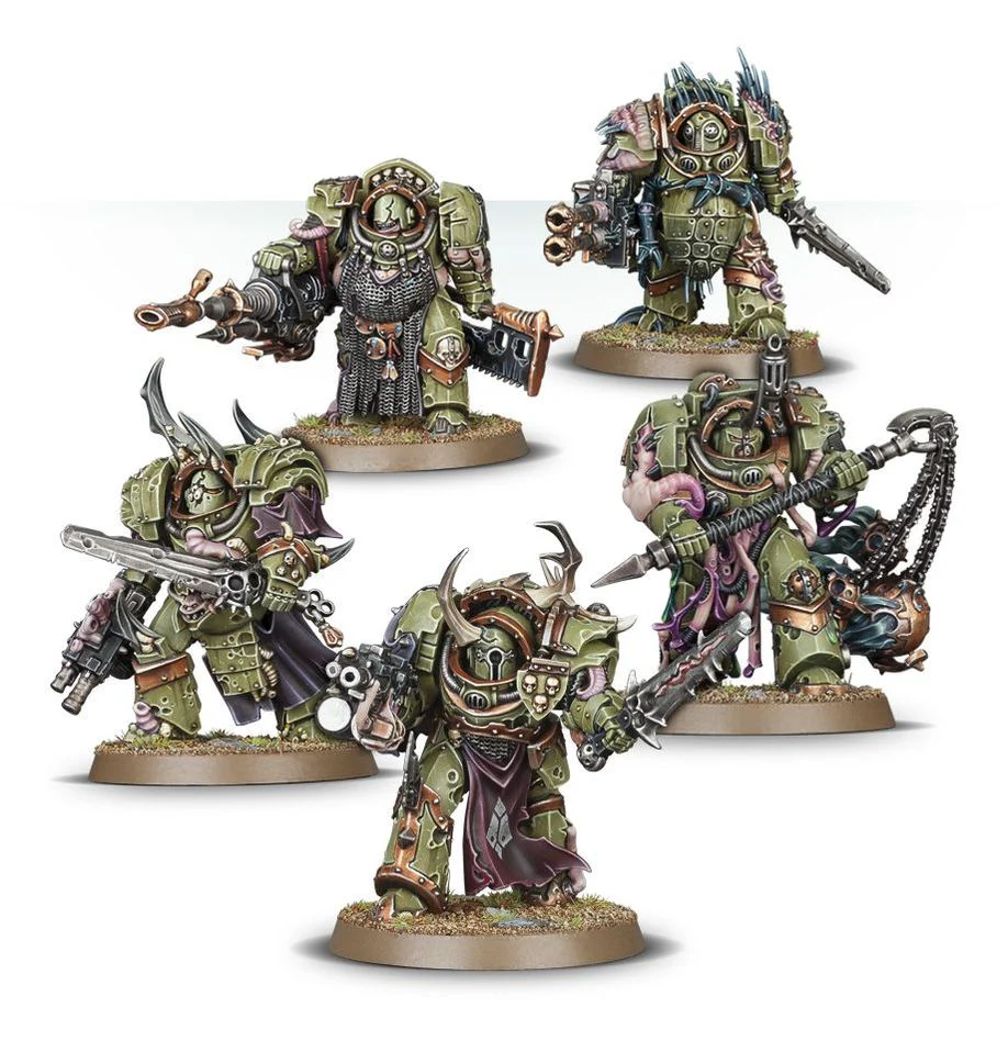 Warhammer 40,000: Death Guard - Blightlord Terminators