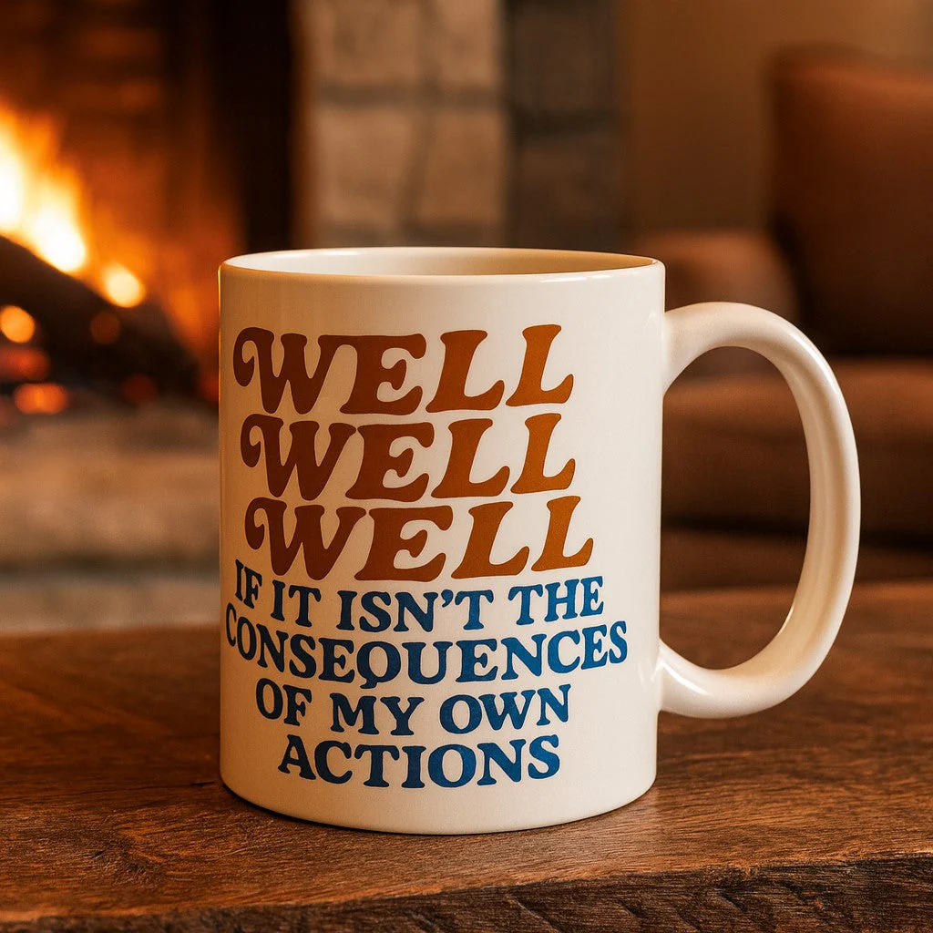 Well Well Well If It Isn't the Consequences Mug - Image 2