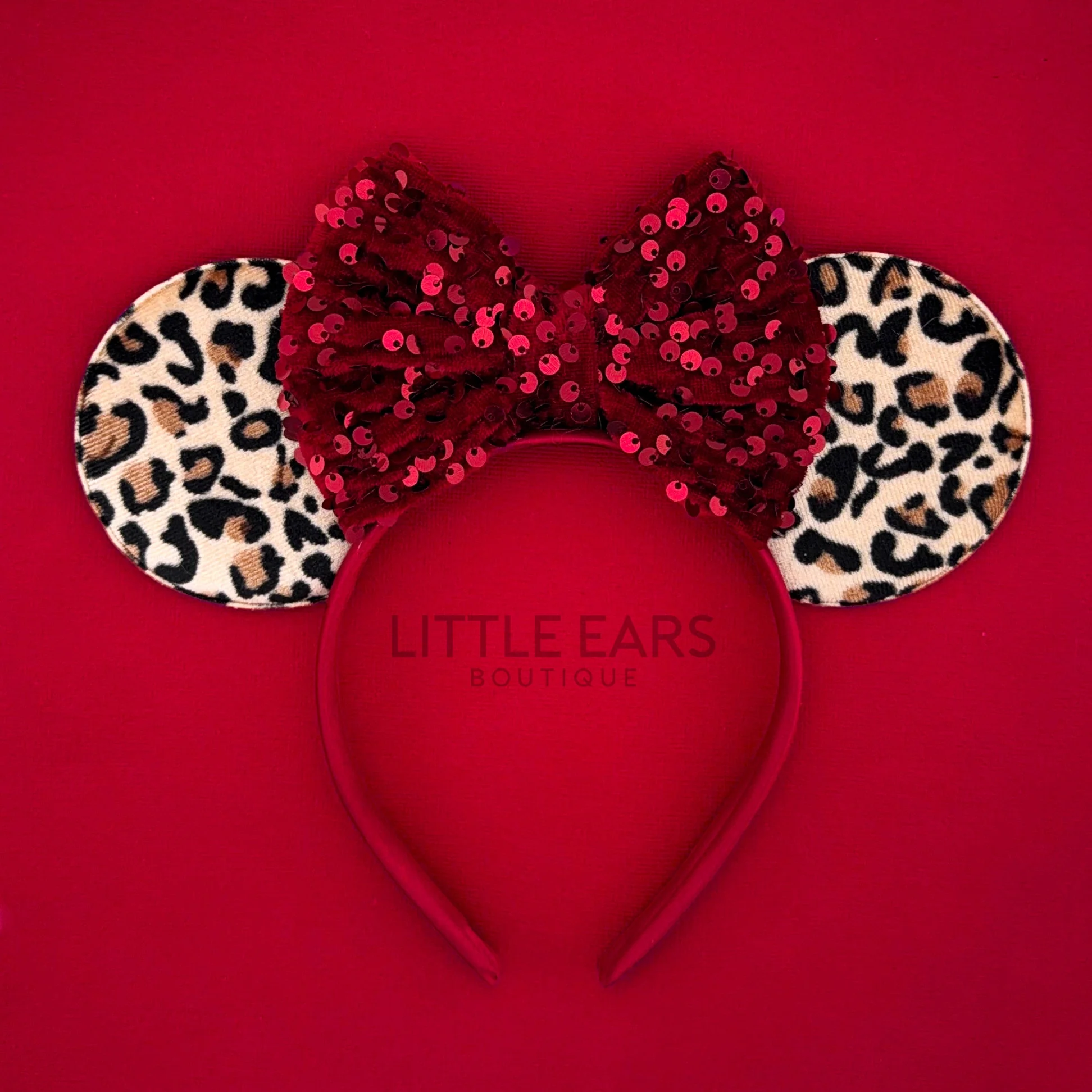 Winter Safari Velvet Mickey Ears