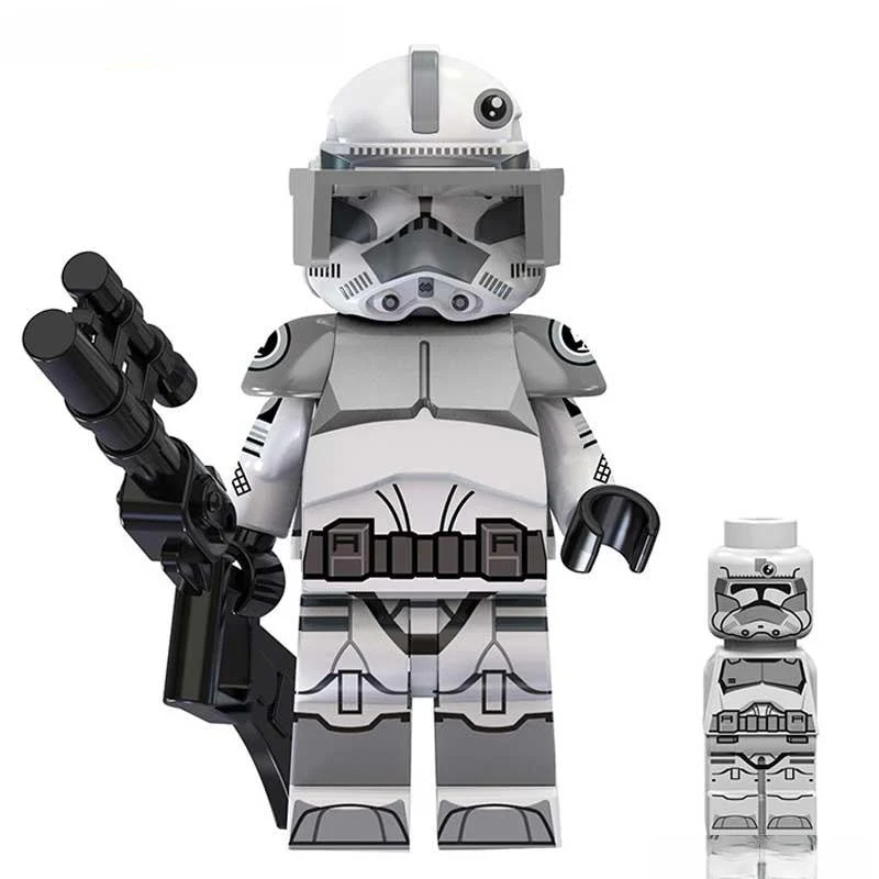 Wolf pack 104th Kamino Security Commander Lego Star Wars Minifigures Custom Toys 3