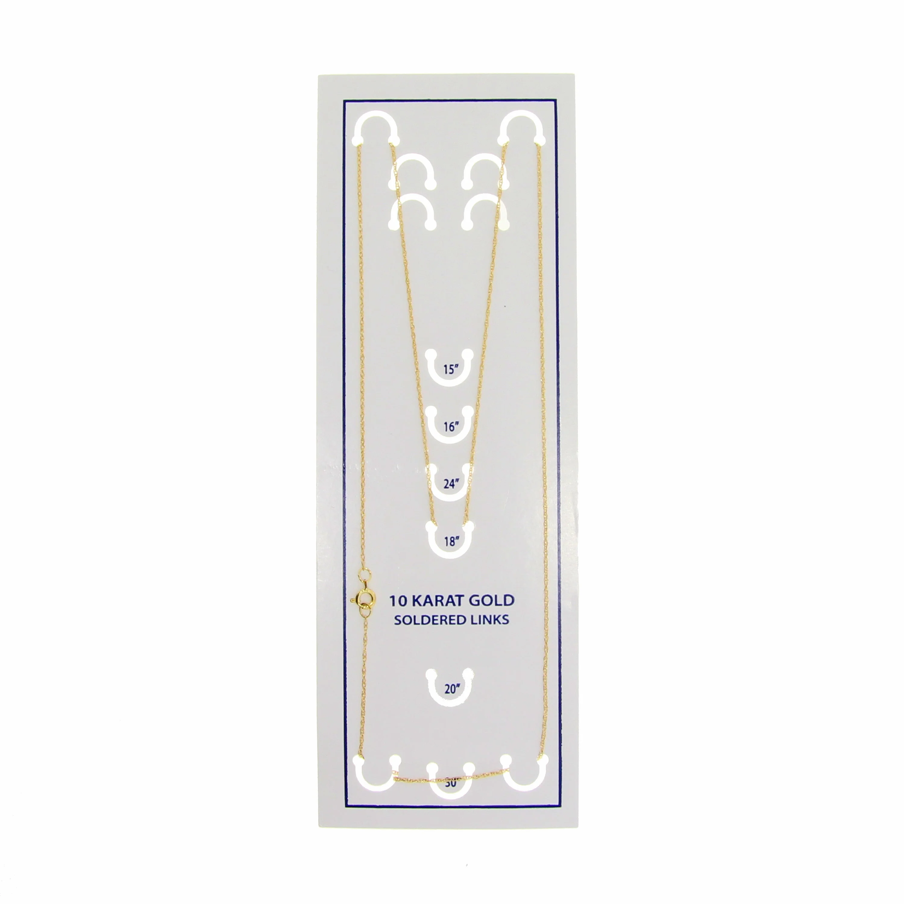 Womens chains 10KT Yellow Gold - Image 3