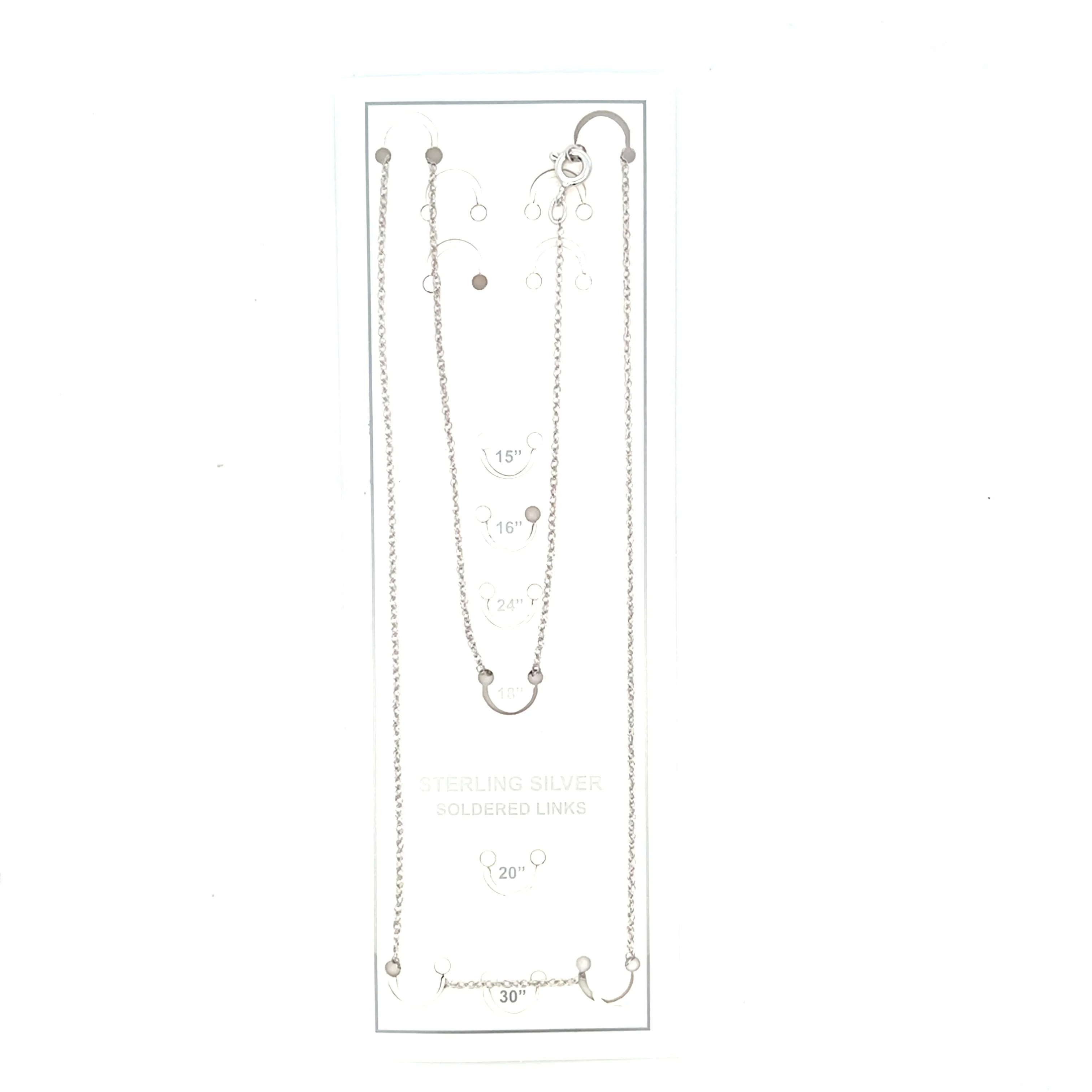 Womens chains Sterling Silver - Image 3