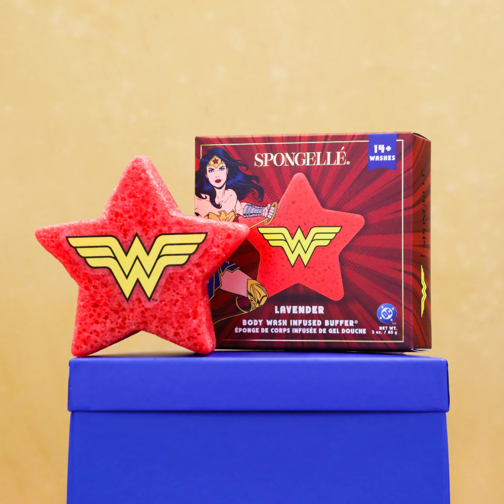 Wonder Woman™ Lavender Body Buffer | DC Superhero - Image 2