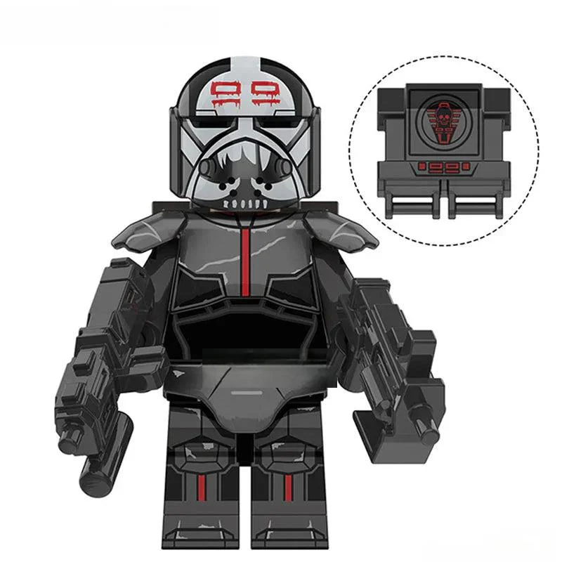 Wrecker - The bad Batch Lego Star Wars Minifigures custom toys 1