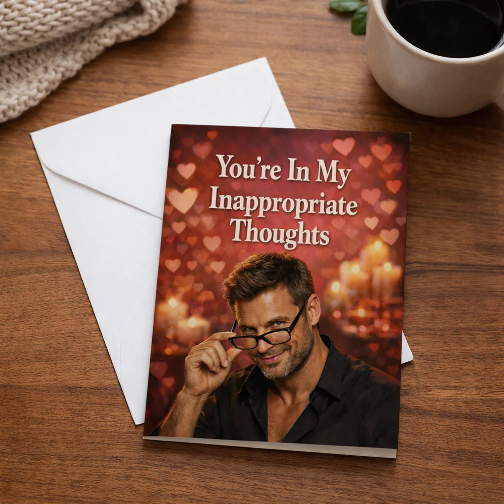 You're In My Inappropriate Thoughts Card - Image 2