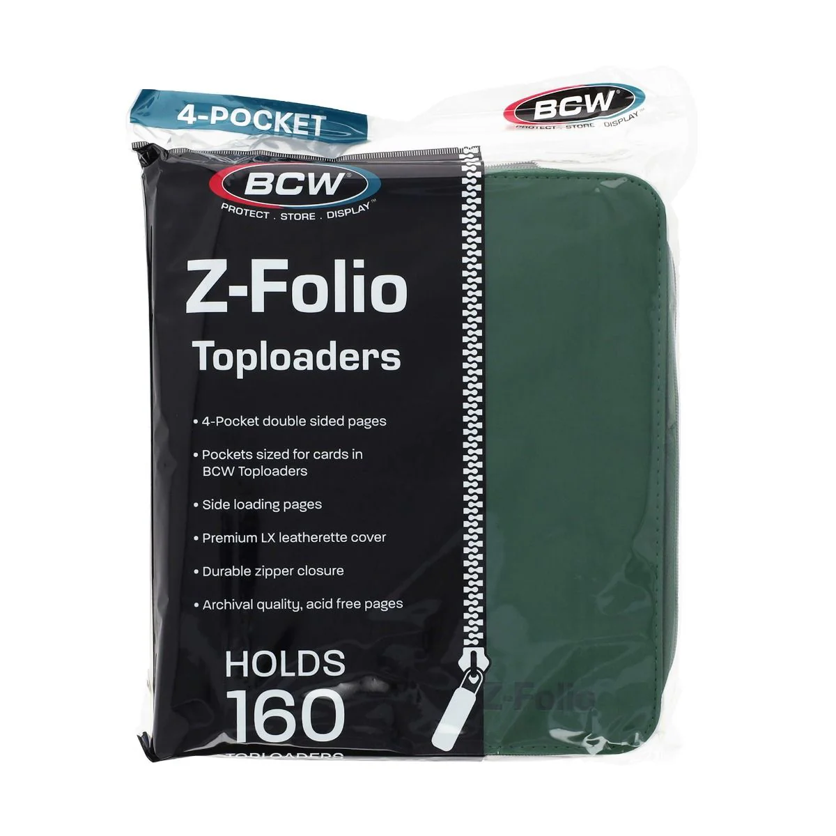 Z-Folio 4-Pocket LX Album - Toploaders - Green - Image 4