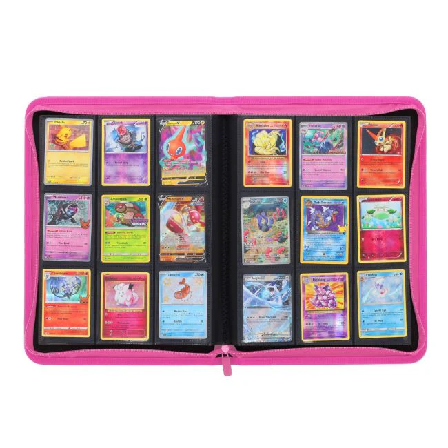 Z-Folio 9-Pocket Album - Pink - Image 2