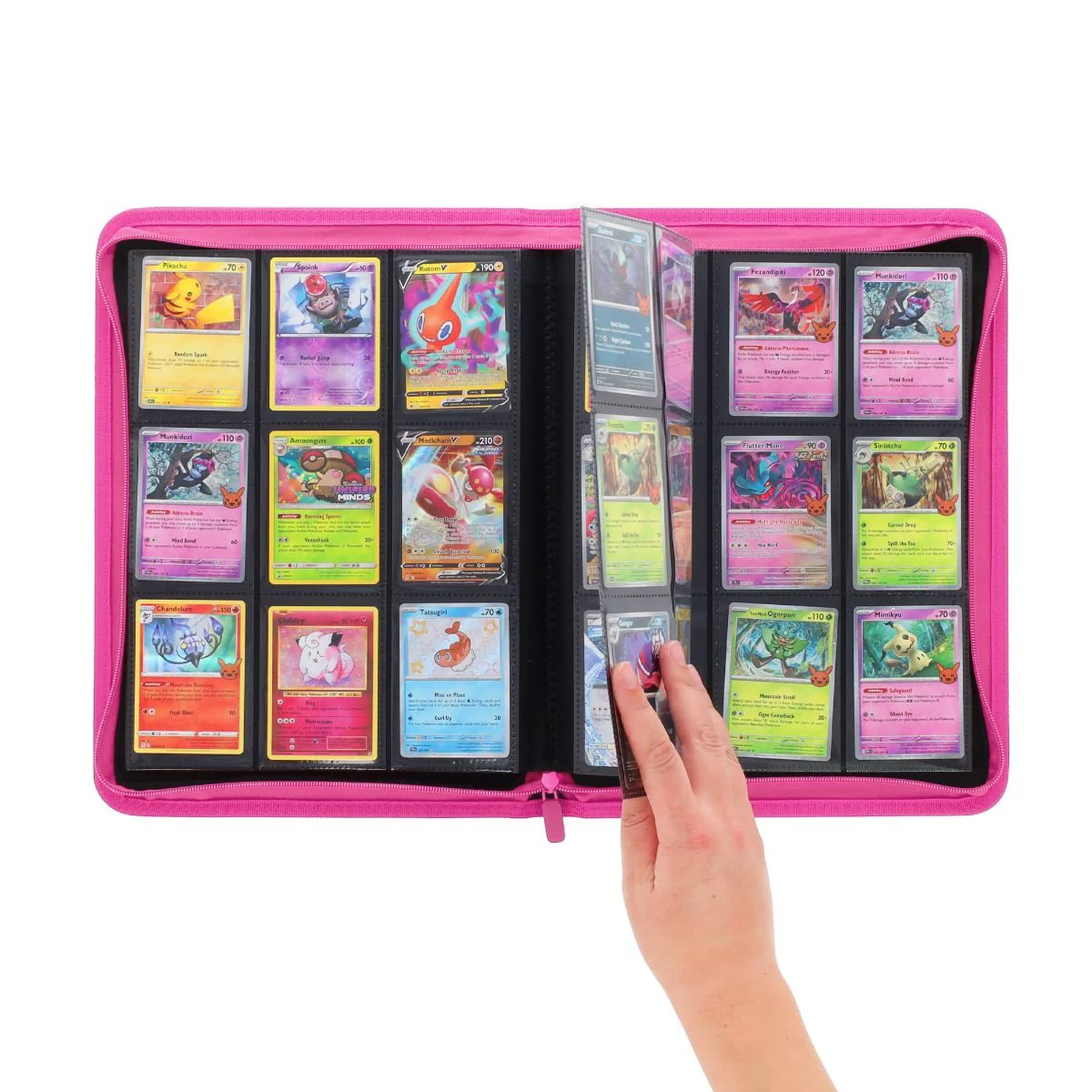 Z-Folio 9-Pocket Album - Pink - Image 4