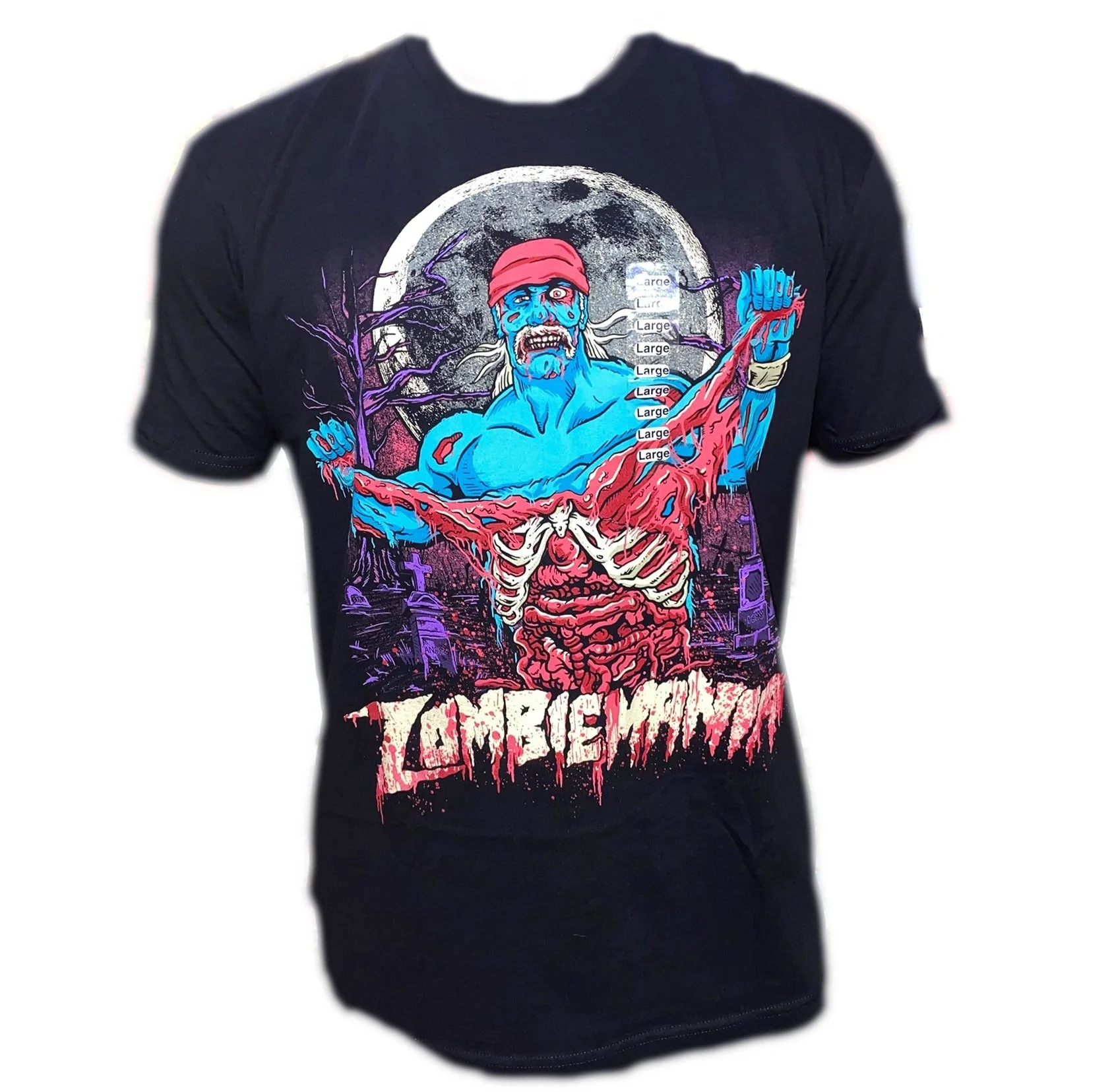 Zombiemania Adult T-Shirt - Image 2